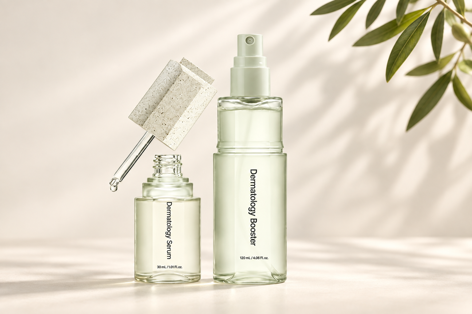 RIMAN Serum and Booster in soft daylight